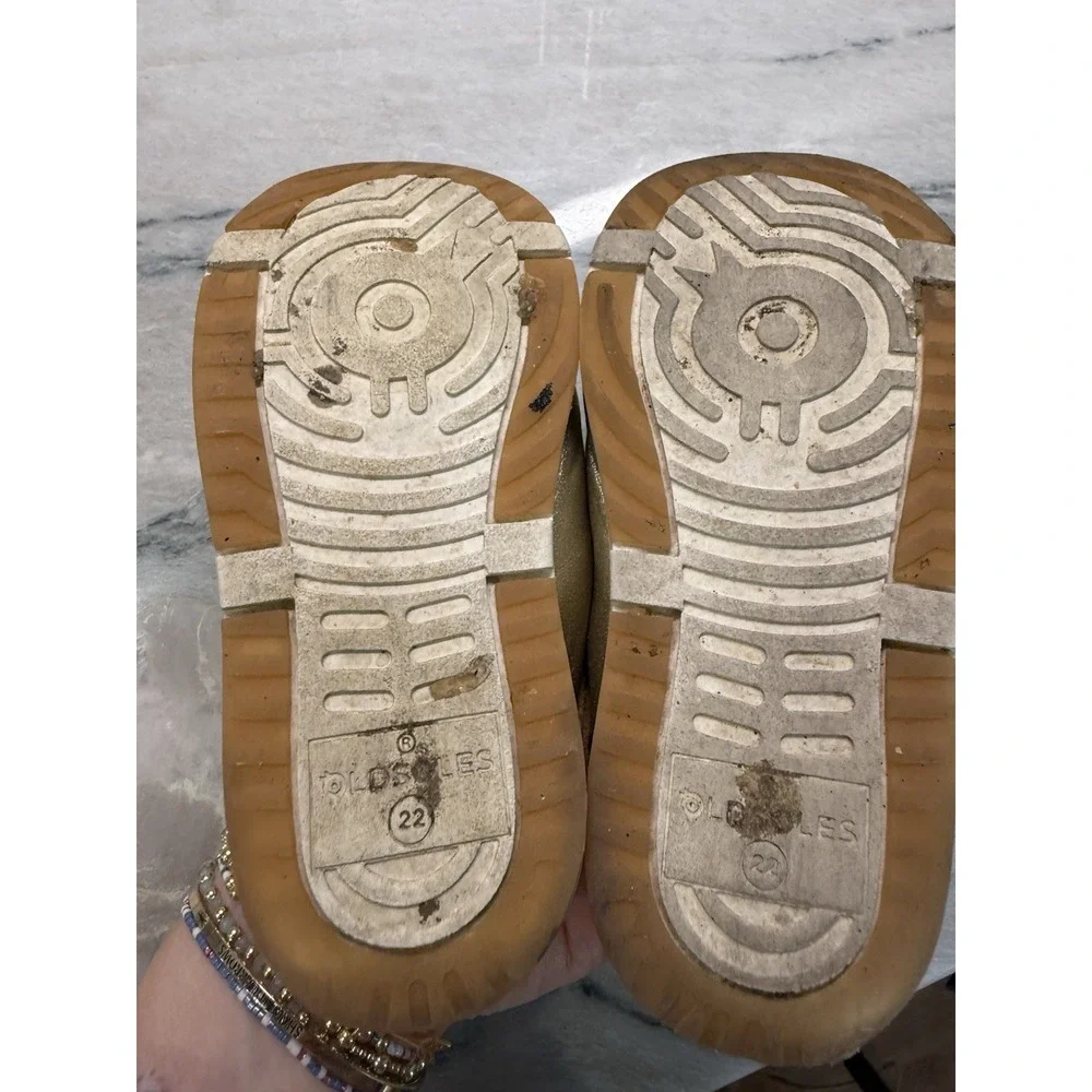 Old Soles Gold Star Toddler Shoes 22 Australia Golden  For‎ Your Silly Goose